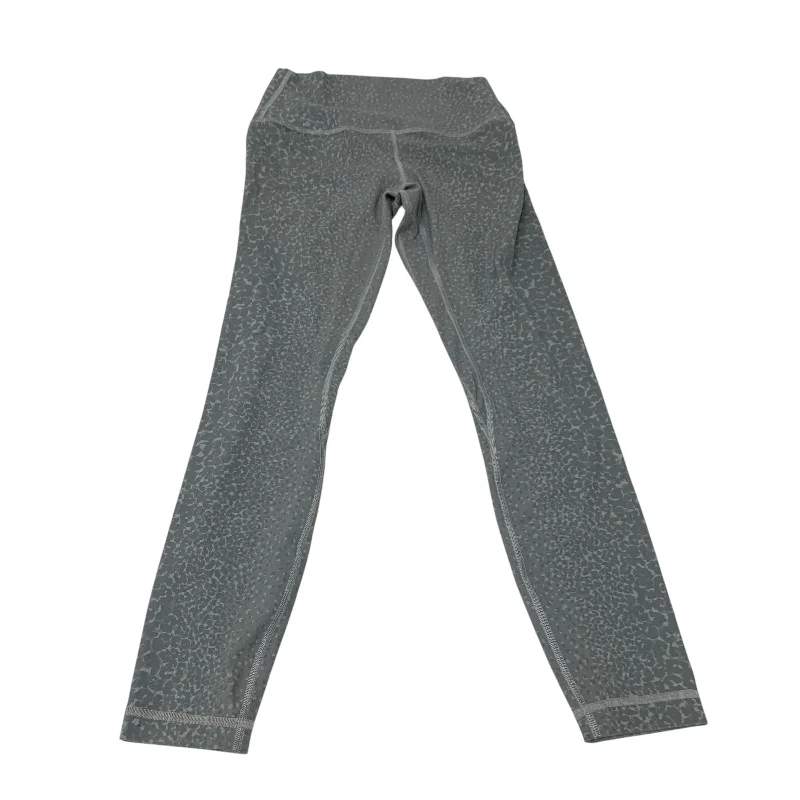 Athletic Leggings By Lululemon In Grey, Size: S Laid