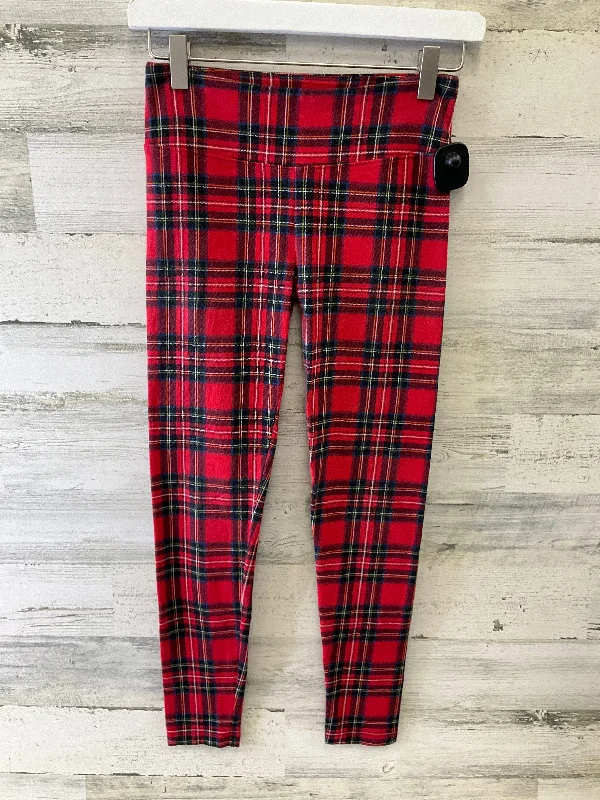 Pants Leggings By J. Crew In Red, Size: Xs Stylish Men's Neon