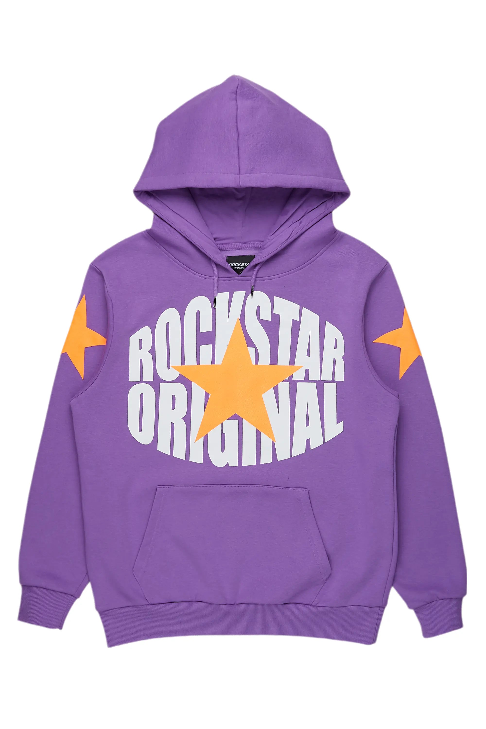 Hachi Purple/White Graphic Hoodie Lumberjack