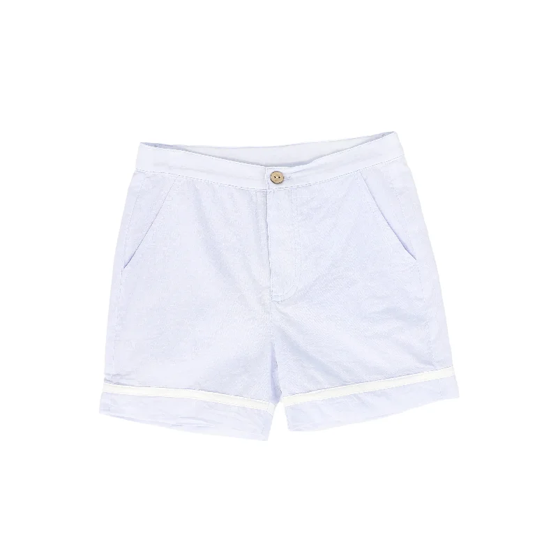 BAMBOO LIGHT BLUE TRIM SHORTS Trendy Men's Bucket