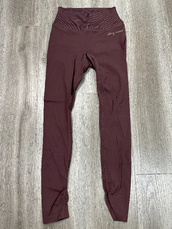 Athletic Leggings By Gym Shark In Maroon, Size: S Refined Men's Classic 