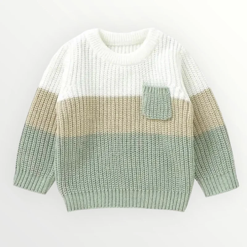 Ronan Knit Sweater - Green Streetwear Style