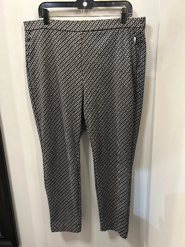 Pants Leggings By Michael By Michael Kors In Black & Grey, Size: 14 Casual Men's Short