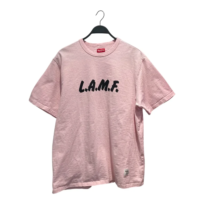 Supreme/T-Shirt/XL/Cotton/PNK/Graphic/L.A.M.F. Refined Men's Hand