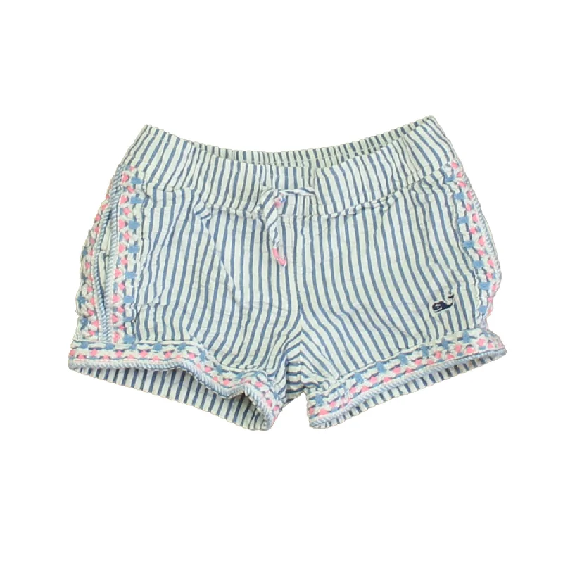 Vineyard Vines Girls Blue | White Shorts Casual Men's Short