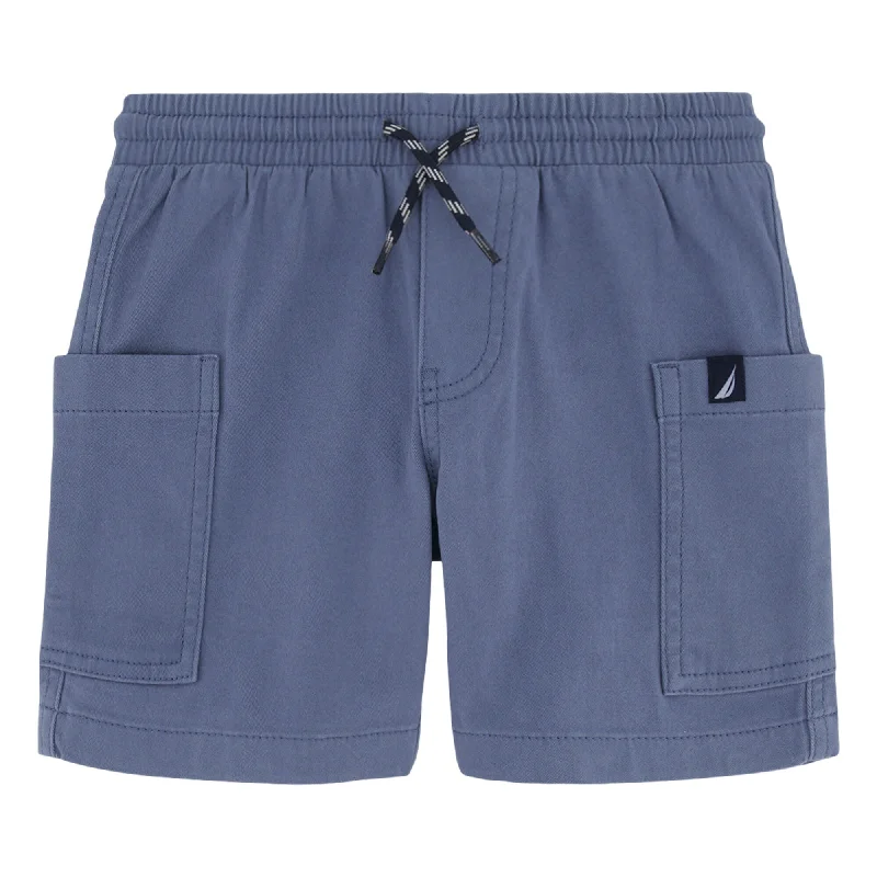 Nautica Boys' Pull-On Cargo Short (8-20) Trendy Men's Bucket