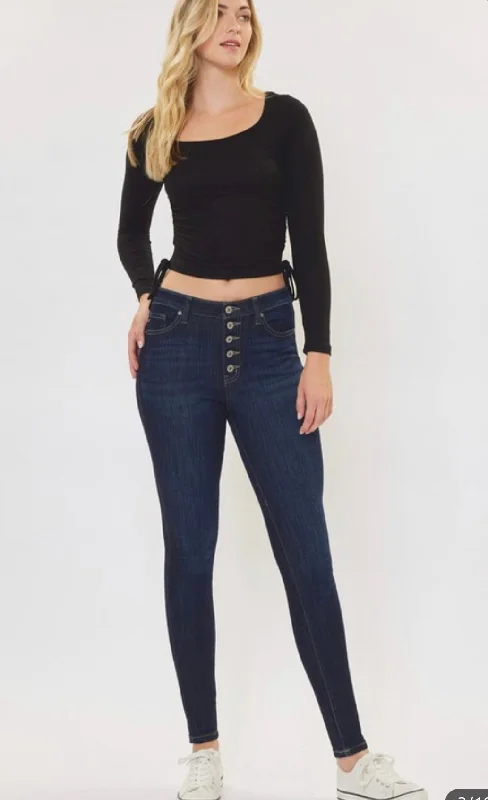 Curvy skinny high rise Tailored