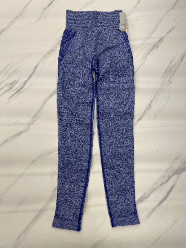 Athletic Leggings By Gym Shark In Blue, Size: Xs Hip Men's Retro