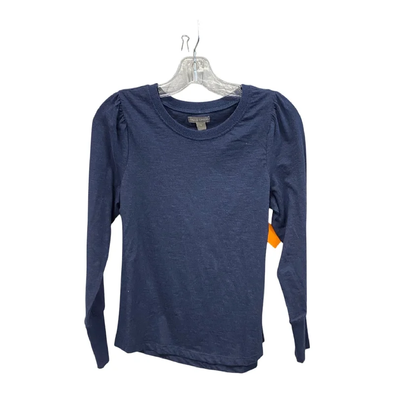 Top Ls By Falls Creek In Navy, Size:S Relaxed Men's Australian 