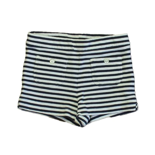 Janie and Jack Girls Navy Stripe Shorts Tough Men's Tactical