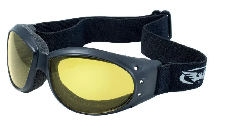 Eliminator Yellow Lens Goggles Gloss Frame Modern Men's Tech