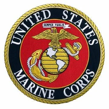 US Marine Corps Red Elegant Men's Cashmere