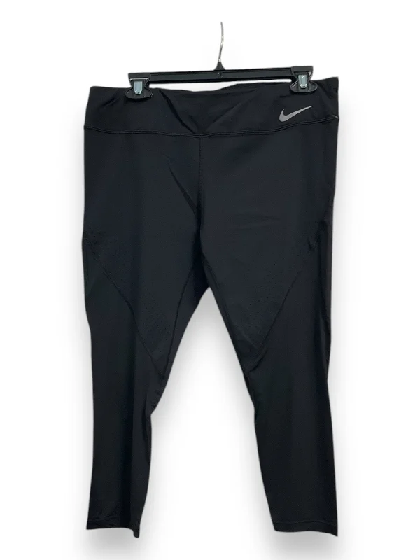 Athletic Leggings By Nike Apparel In Black, Size: Xl Minimalist Men's Casual 