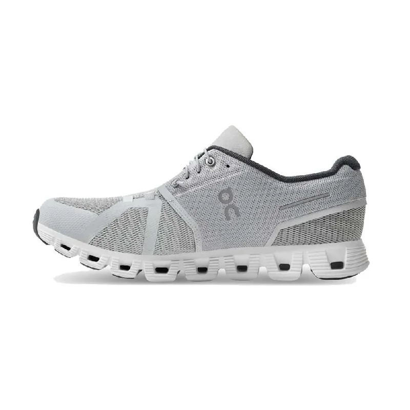 On Men's Cloud 5 Shoes - Glacier / White Sporty Men's Athleisure 