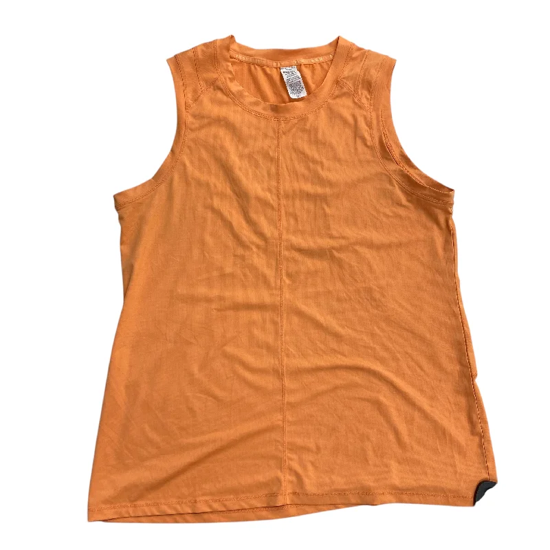 Athletic Tank Top By Rbx In Orange, Size: L Modern Men's 