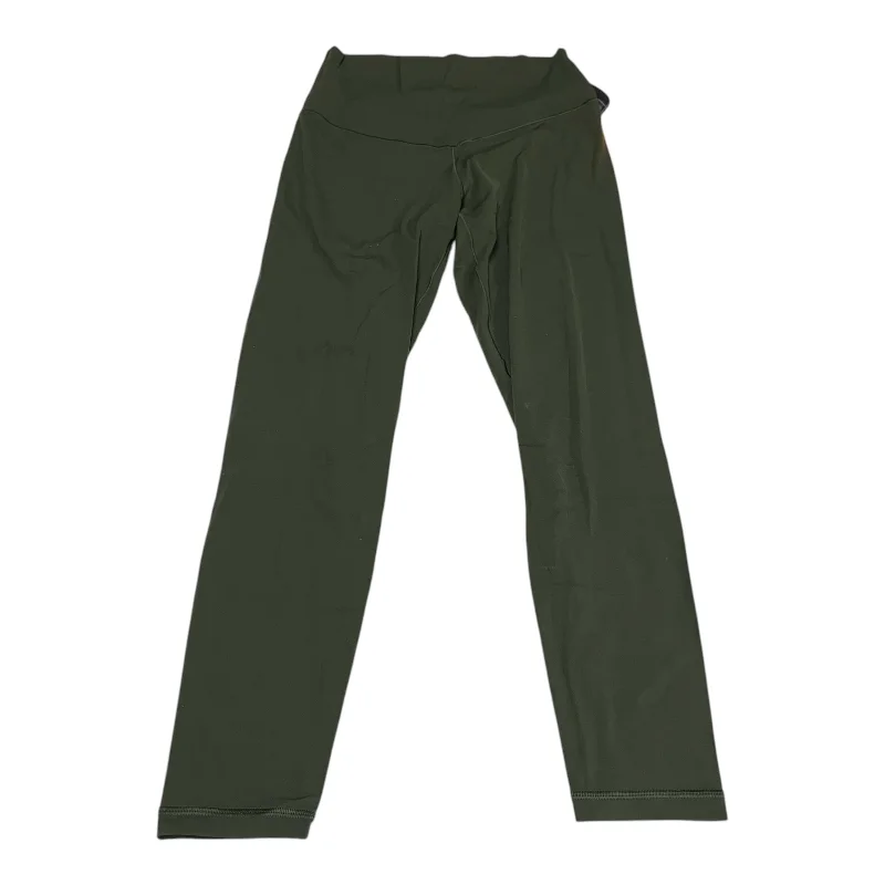 Athletic Leggings By Aerie In Green, Size: M Streetwear Style