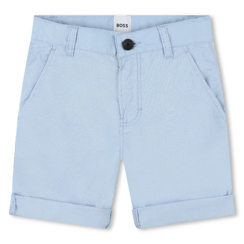 Pale Blue Shorts Sporty Men's Tennis