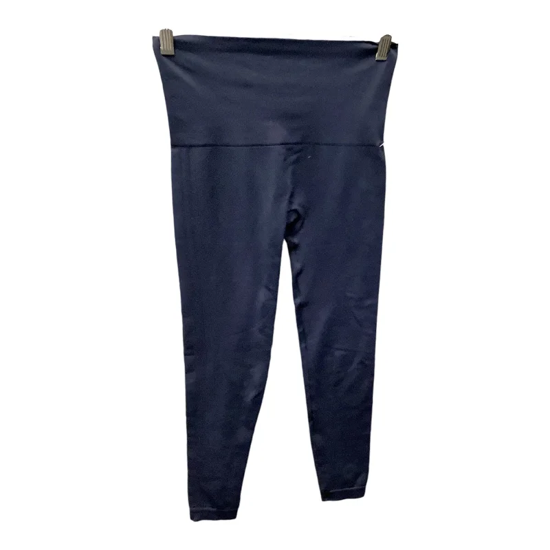 Pants Leggings By Spanx In Navy, Size: M Polished Men's Satin