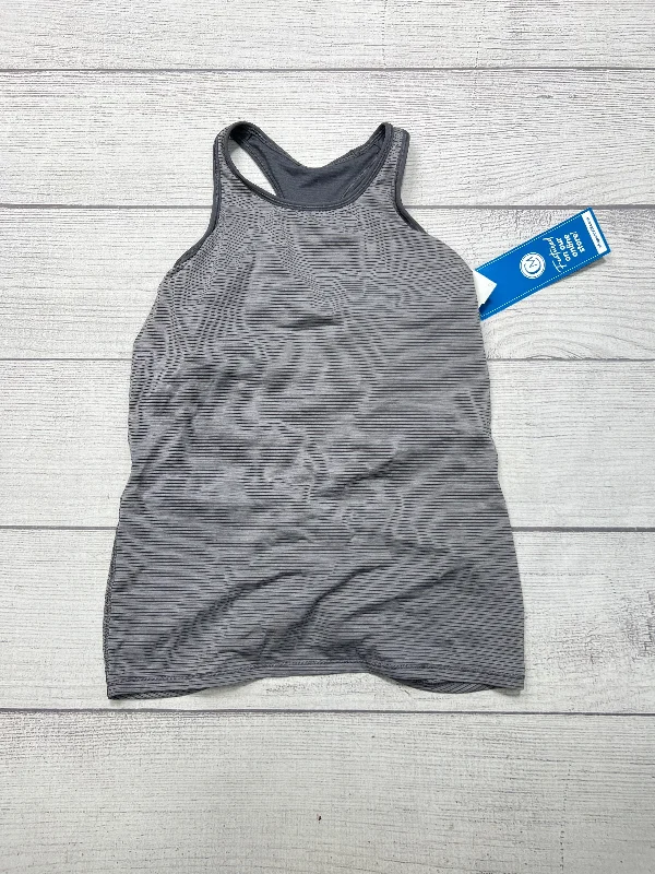 Athletic Tank Top By Lululemon In Grey, Size: 6 Bohemian Men's Free