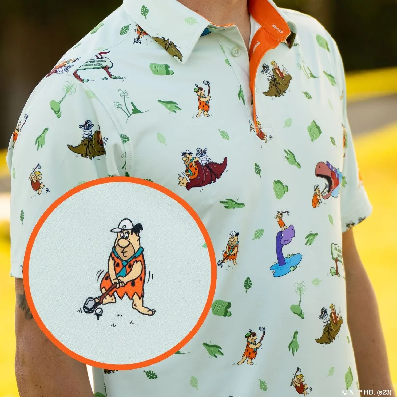 The Flintstones "Loyal Order of Dinosaurs' Tourney" – All-Day Polo Youthful Men's Pop