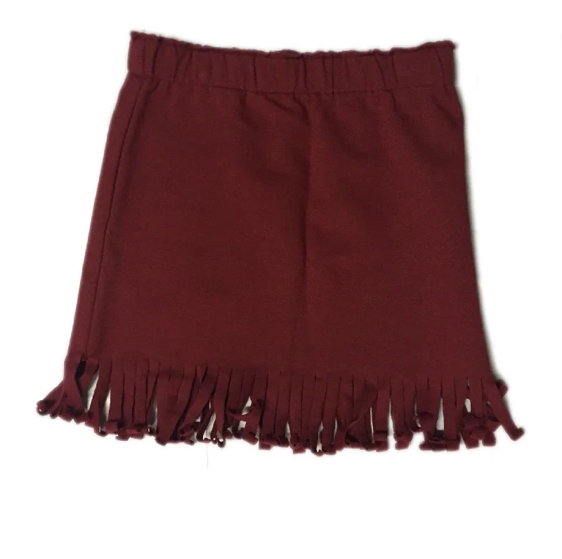 MINIMU BURGUNDY SKIRT Vintage Men's 1970S Disco