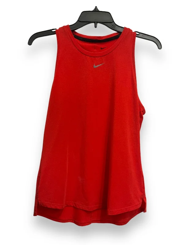 Athletic Tank Top By Nike Apparel In Red, Size: S Bold Men's Statement