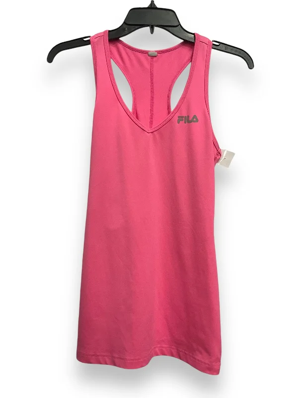 Athletic Tank Top By Fila In Pink, Size: S Luxurious Men's High