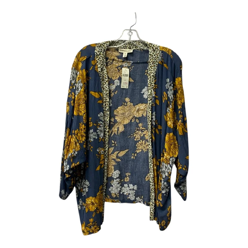 Kimono By Anthropologie In Blue, Size:Osfm Unique Men's Upcycled