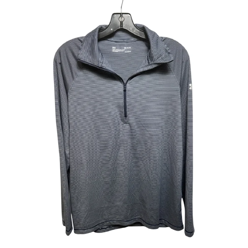 Athletic Top Long Sleeve Collar By Under Armour  Size: M Relaxed Men's Beach