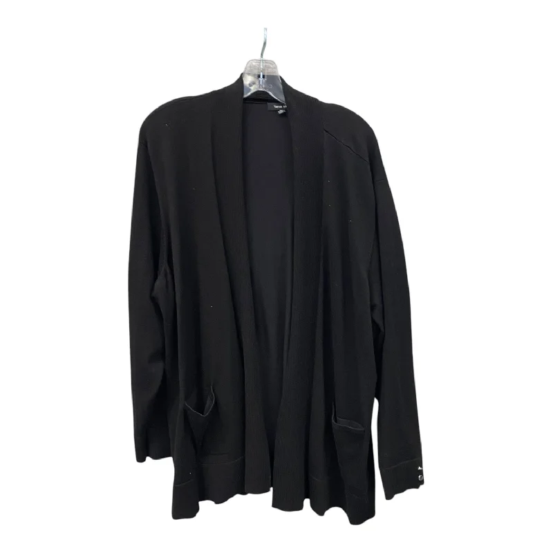 CARDIGAN by VERVE AMI In BLACK, Size: 3X Refined Men's Classic 