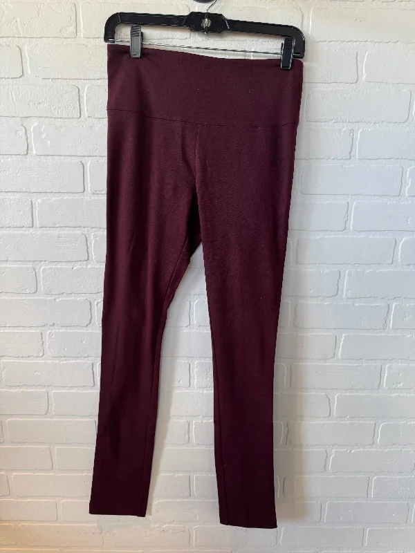 Pants Leggings By White House Black Market In Red, Size: 4 Laid