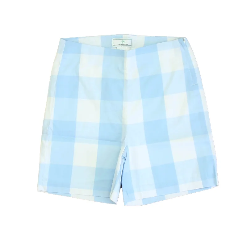 Classic Prep Girls Bluebell Check Shorts Size: 7 Years Trendy Men's Bucket