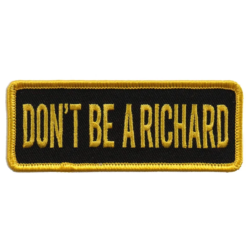 Dont Be A Richard Patch Sophisticated Men's French