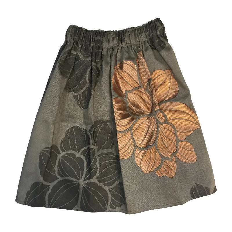 La Bottega skirt grey flowers Gym