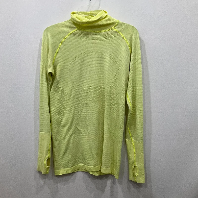 Athletic Top Long Sleeve Crewneck By Lululemon In Yellow, Size: 10 Earthy Men's Hemp