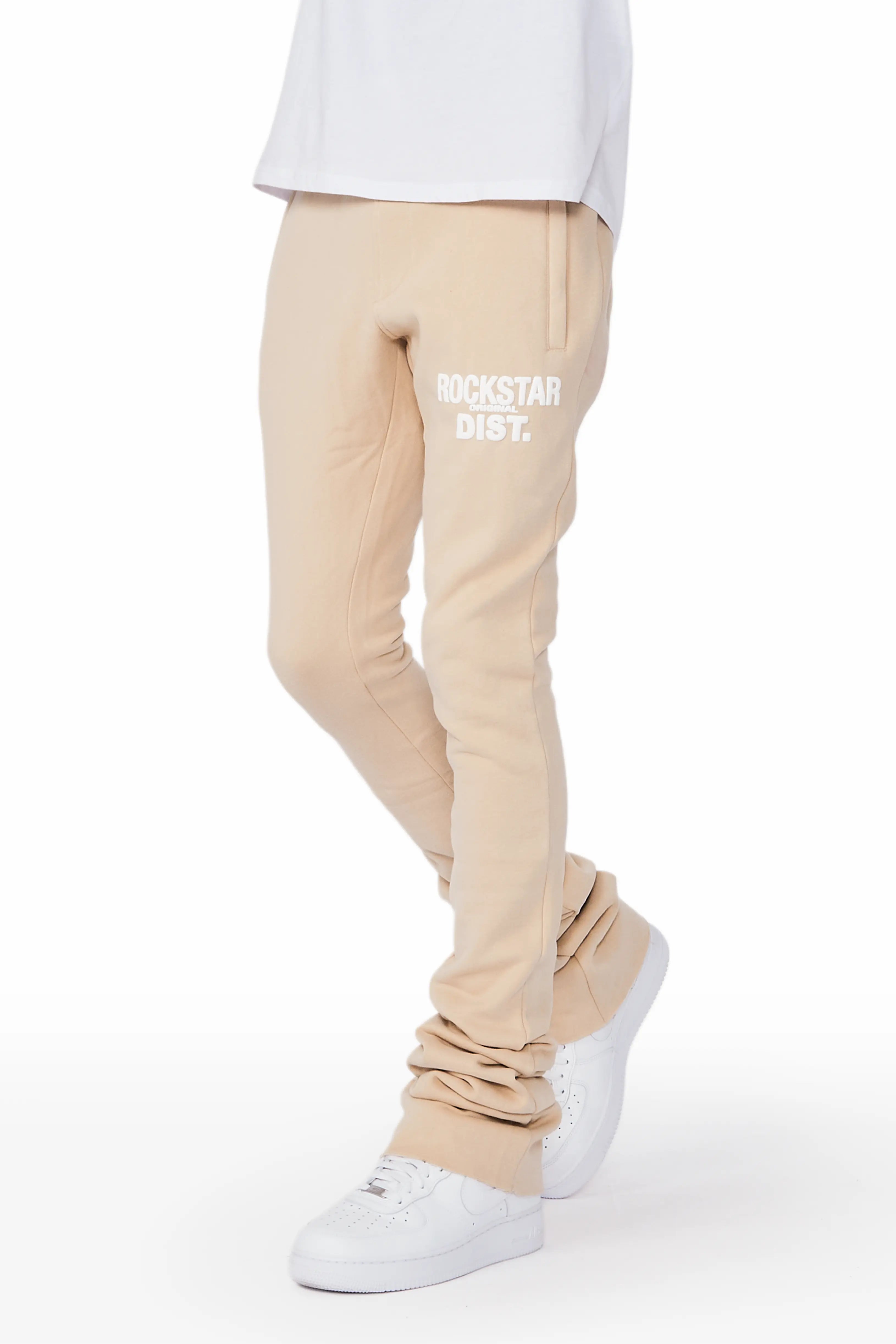 Alpine Beige Super Stacked Trackpant Sophisticated Men's 