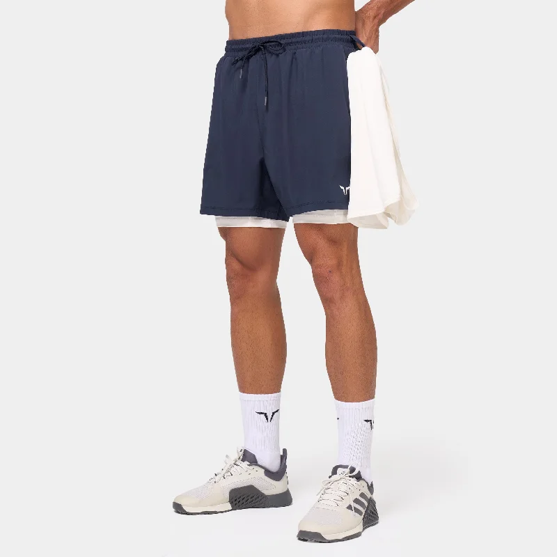 Essential 5" Pro 2-In-1 Shorts - Navy Beach