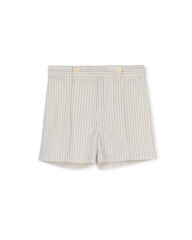 HARPER JAMES LIGHT BLUE STRIPED SHORTS Rugged Men's Outdoor 