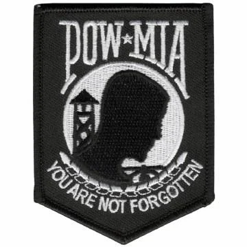 Pow Mia Patch Edgy Men's Punk