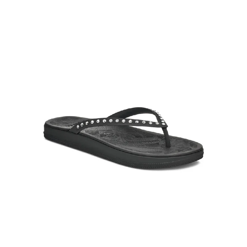 Sanuk Womens Funshine Gem Sandals - Black Refined Men's European